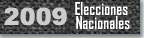 Elecciones Nacionales a&ntilde;o 2009