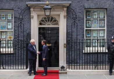 Lacalle Pou reunión con el primer ministro  Boris Johnson
