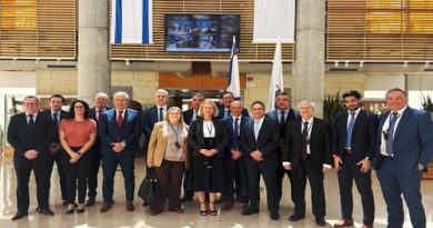 Delegación parlamentaria uruguaya llega a Israel; el Frente Amplio no participa del viaje